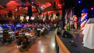 USC veterans celebration: President Carol Folt