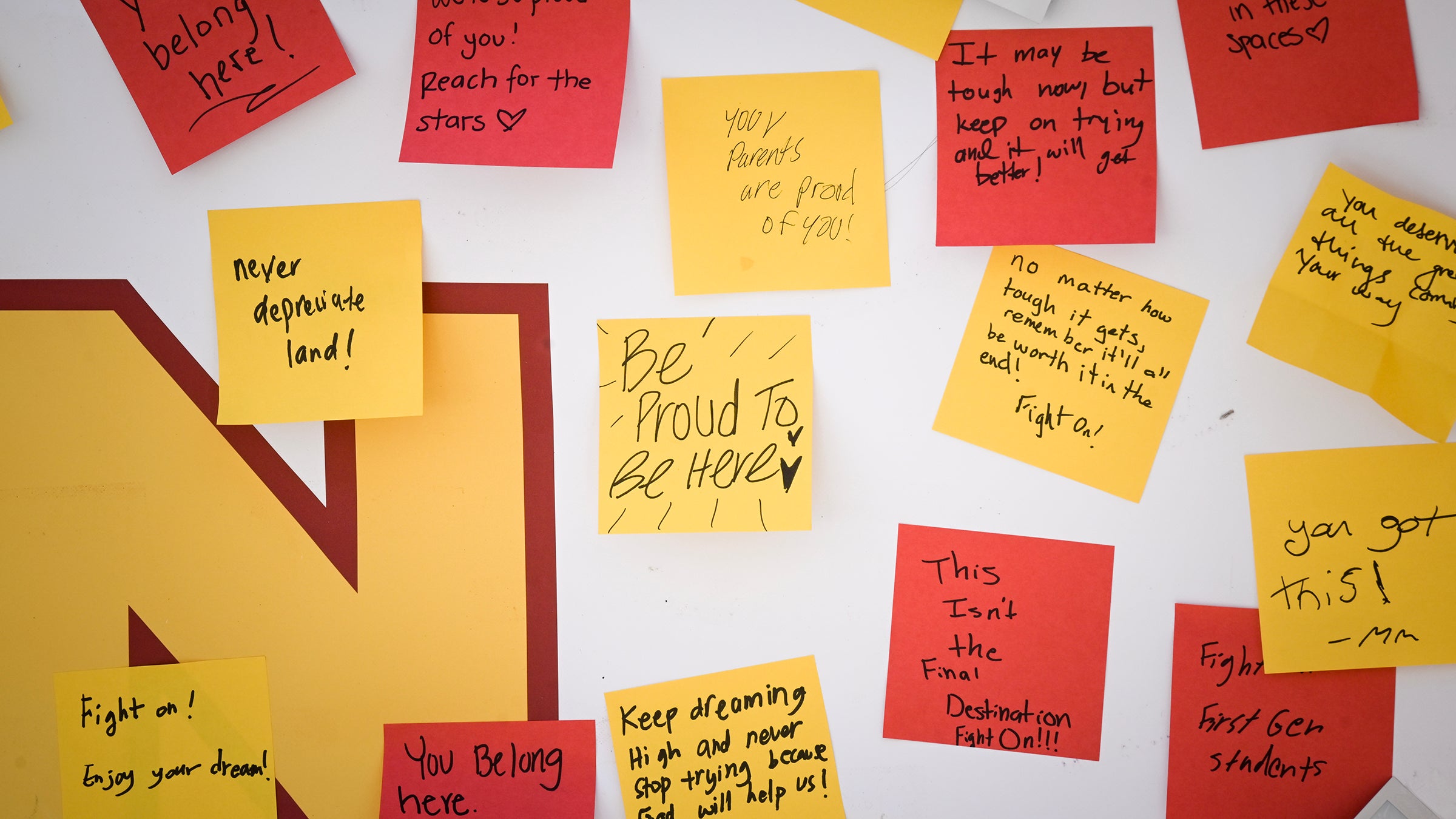 USC first-generation students: Messages of encouragement and support