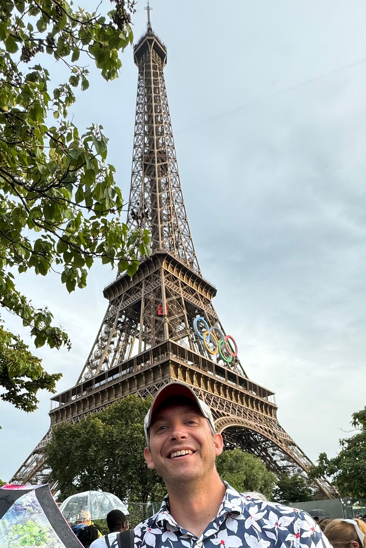 Chris Norton in Paris for the 2024 Olympics