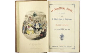 A Christmas Carol, first edition, title page