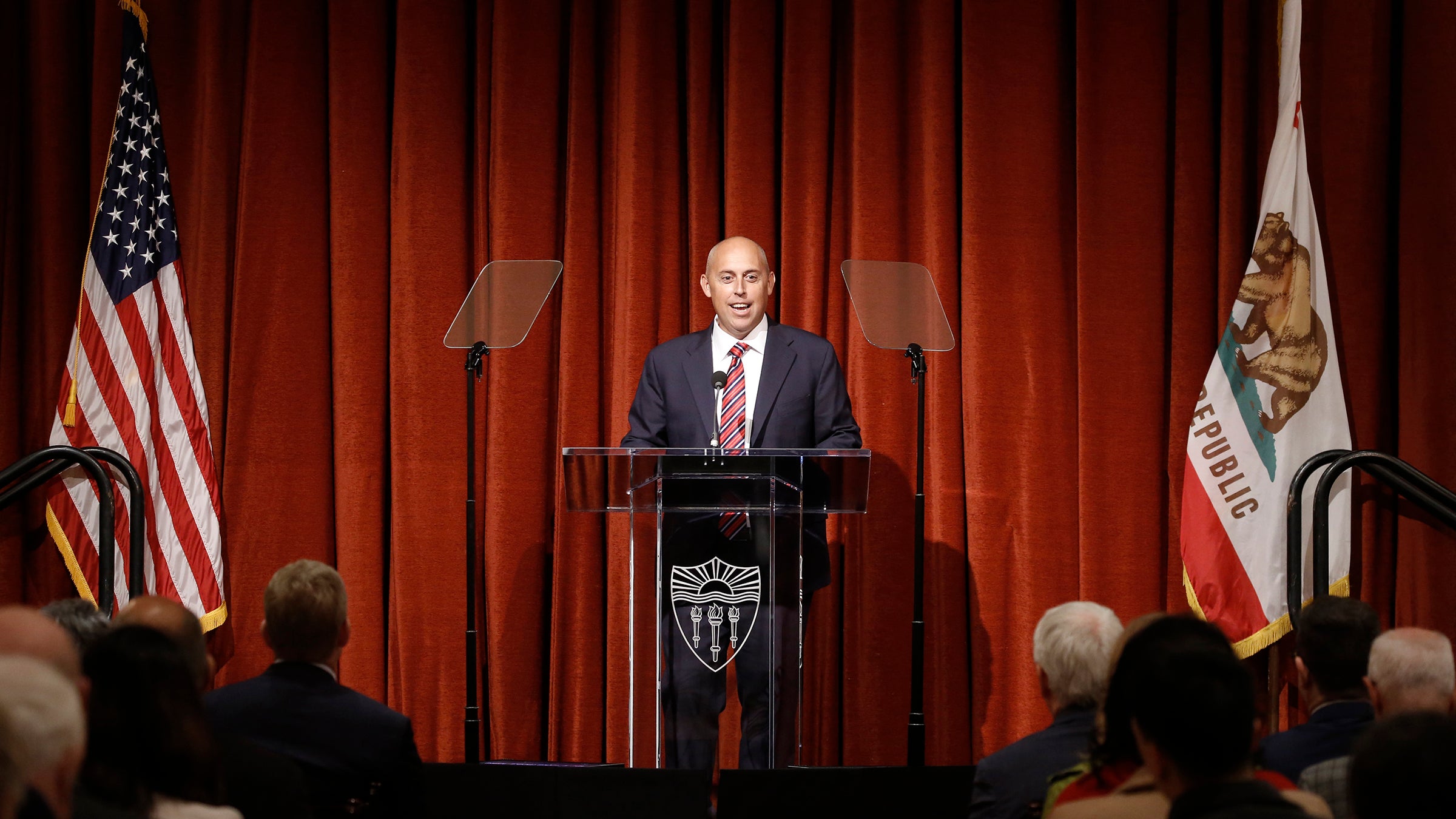 USC Leventhal dean installation: Andrew Call