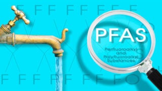 PFAS (forever chemicals) illustration