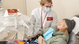 Special Patients Clinic: Piedad Suarez Durall treats Karen McGuire