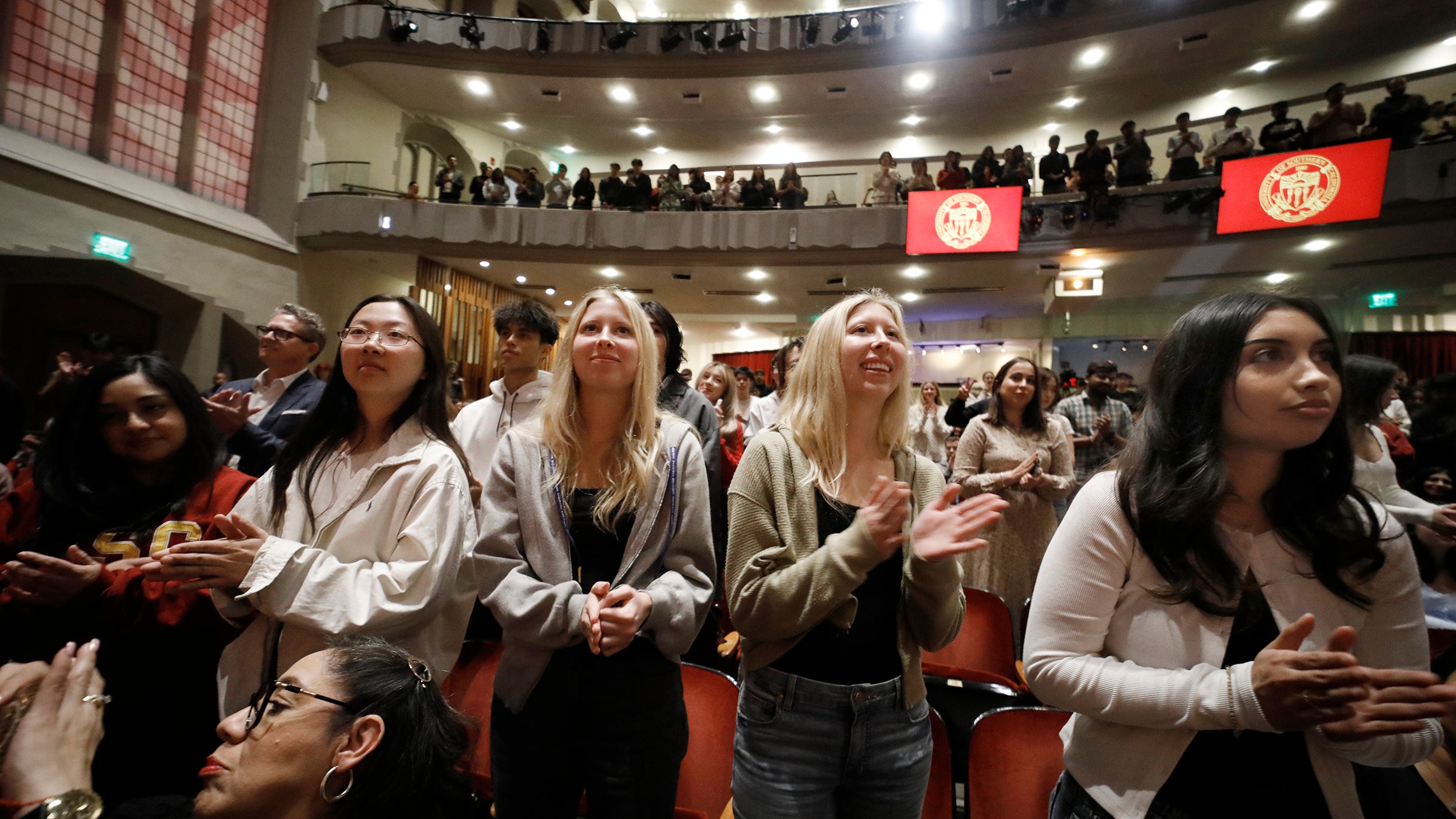 USC spring new student convocation: students