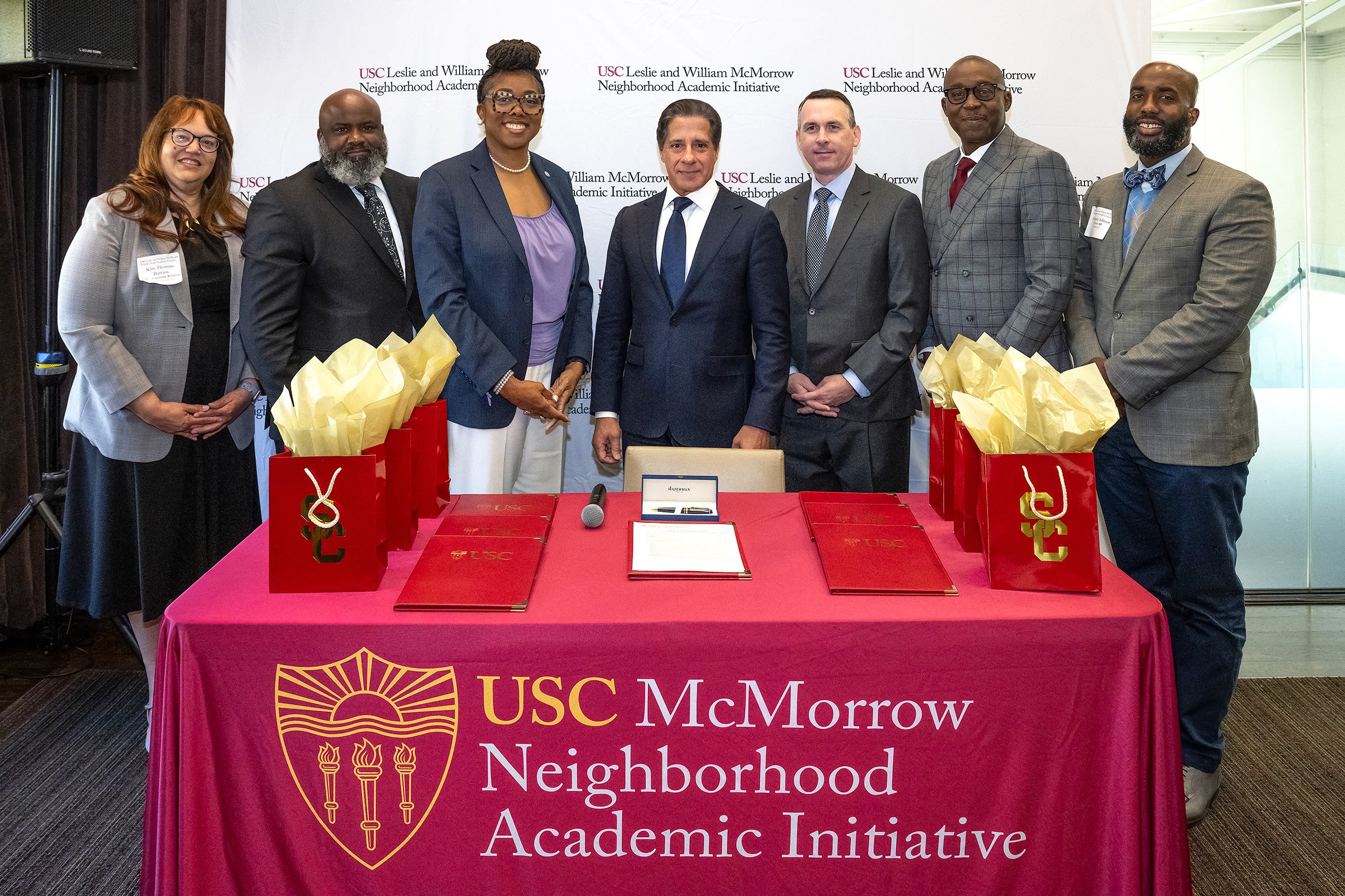 USC academic initiative celebrates partnership with local schools