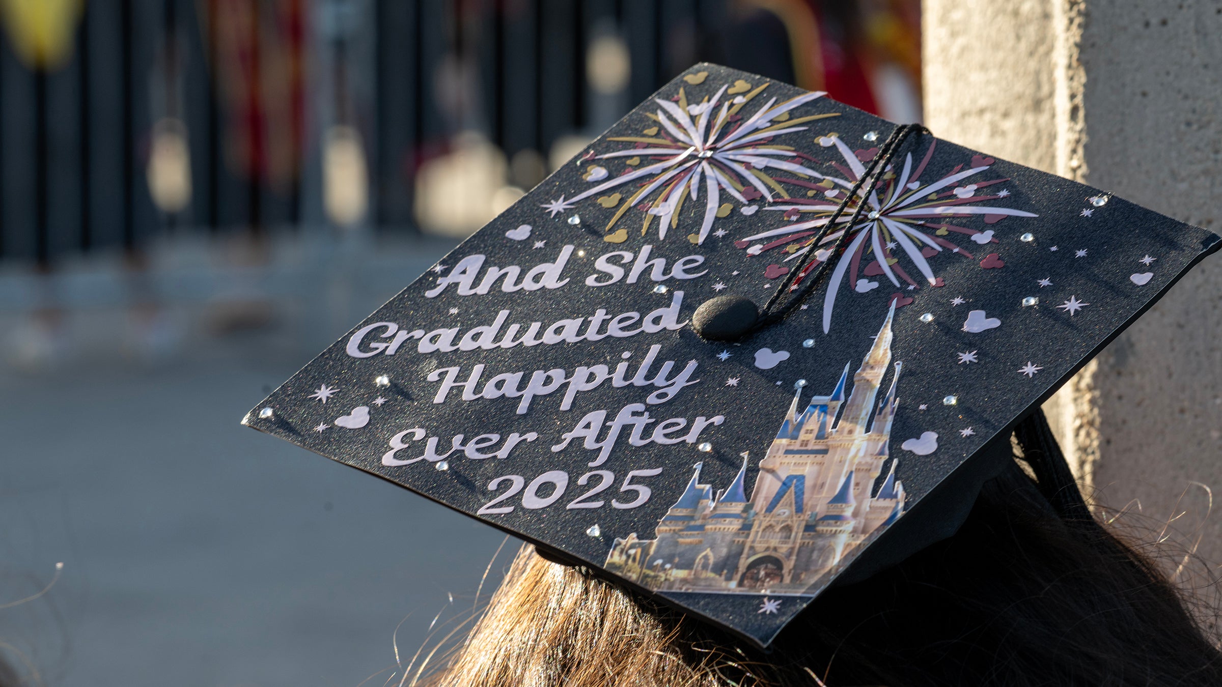 USC 2025 commencement: mortar board