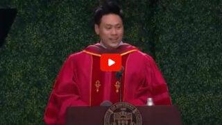 2025 commencement speaker Jon M. Chu