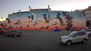 USC Pacific Asia Museum mural