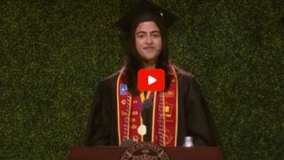 2025 commencement student speaker Meghan Anand