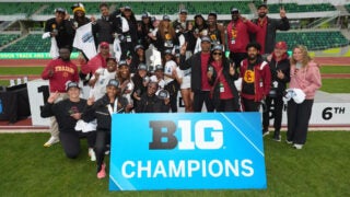 Women’s track and field Big Ten champs