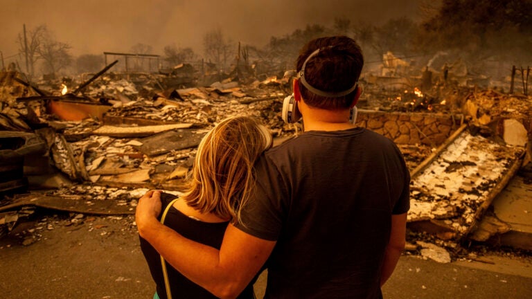 Trojan Family L.A. Wildfire Relief Fund: Fire damage