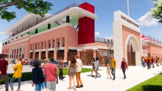 Rawlinson Stadium: rendering