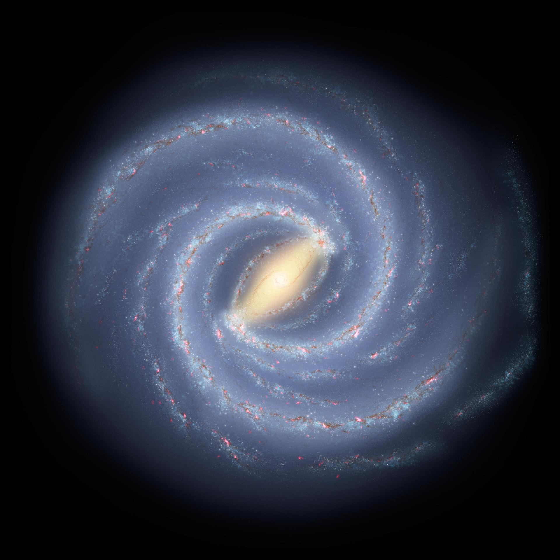 New view of Milky Way