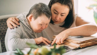 Person with Down syndrome