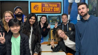 USC students who visited Buenos Aires
