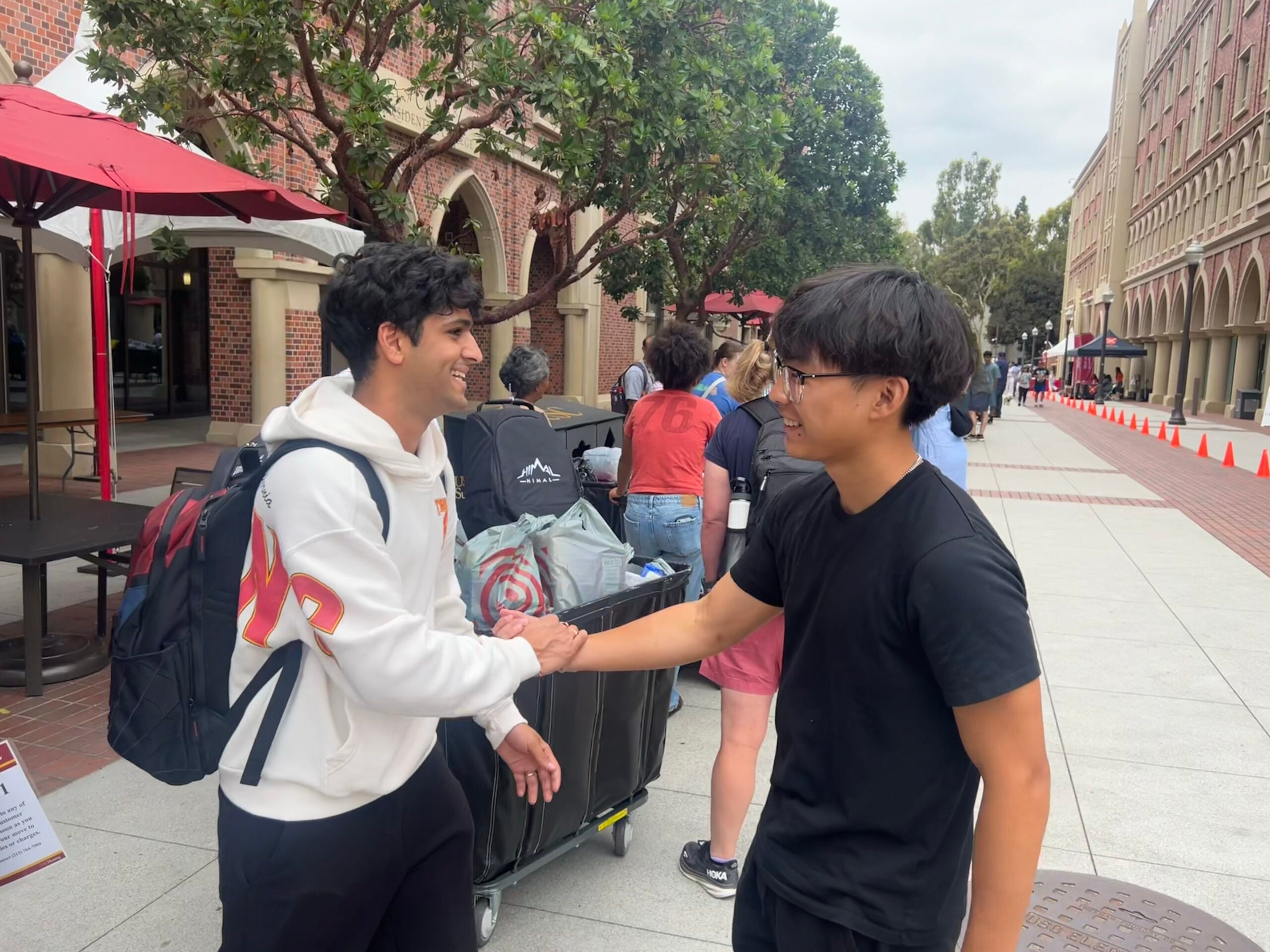 USC fall move-ins: Akshay Vadlamani and Aiden Park