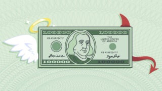 Illustration: Money and morality