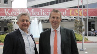 Denis Evseenko and Toby Maher