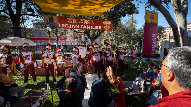 Trojan Family Weekend: Band