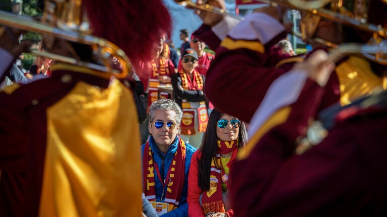 Trojan Family Weekend: visitors