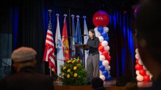USC Veterans Day Event: Student speaker