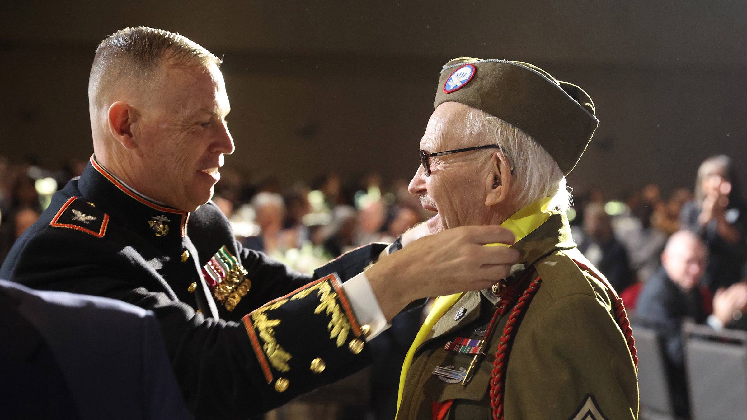 USC veterans gala: George Mullins receives medal