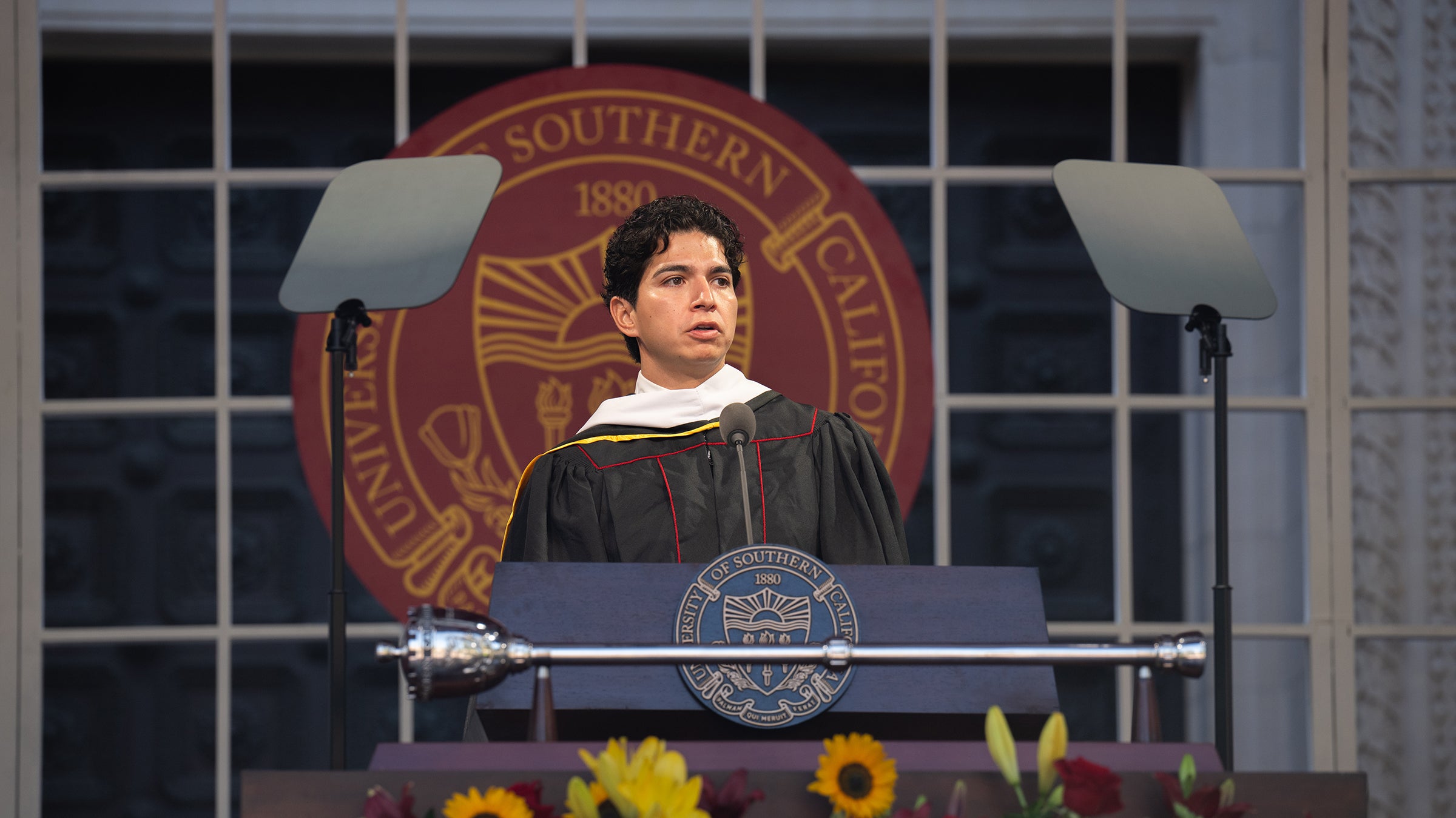 USC fall 2026 new student convocation: Alumni speaker Edwin Saucedo